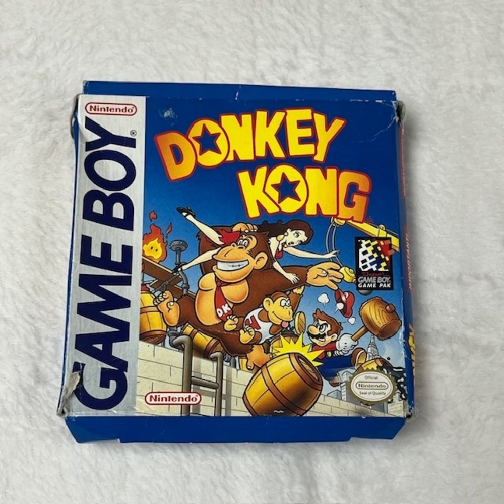 Nintendo Game Boy DMG-01 Console Donkey Kong CIB Bundle Original Box Manuals - Picture 10 of 12